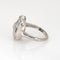 Bague 57 Art déco - Bague vintage en or blanc 14k, diamants et émeraudes 58 Facettes G13914