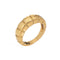 Bague 51 Van Cleef & Arpels - Bague cube vintage en or jaune 18k 58 Facettes G13924
