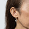Boucles d'oreilles Boucles d'oreilles anciennes - Pendantes en or jaune 14k, argent et diamants 2,50 ct 58 Facettes G13932