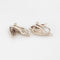 Boucles d'oreilles Tiffany & Co - Boucles d'oreilles feuille en argent et or jaune 18k 58 Facettes G13940