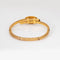 Bracelet Belle Époque - Bracelet floral en or jaune 18k, argent et diamants 58 Facettes G13943