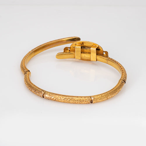 Bracelet Belle Époque - Bracelet floral en or jaune 18k, argent et diamants 58 Facettes G13943