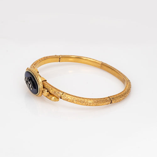 Bracelet Belle Époque - Bracelet floral en or jaune 18k, argent et diamants 58 Facettes G13943