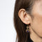 Boucles d'oreilles Anthony Nak - Boucles d’oreilles pendantes en or jaune 18 carats, améthyste et quartz blanc 58 Facettes G13983