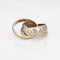 Bague 44 Cartier Love Trinity - Bague vintage en or blanc 18 carats 58 Facettes G13987