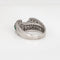 Bague 52 Bague vintage en platine 850, émeraudes et diamants 58 Facettes G14007