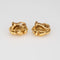 Boucles d'oreilles Tiffany & Co - Boucles d'oreilles nœud vintage en or jaune 18k 58 Facettes G14124