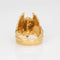 Bague 52 Carrera y Carrera - Bague Masked Angel en or jaune 18k et diamants 58 Facettes G14174