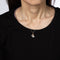 Collier Tiffany & Co Love - Collier avec pendentif diamants en or blanc et jaune 18 ct 58 Facettes G14198