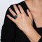Bague 56 Tiffany & Co - Bague chevalière vintage en platine et lapis-lazuli 58 Facettes G14212