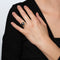 Bague Tiffany & Co - Bague bandeau en argent, or jaune 18k et hématite 58 Facettes G14213