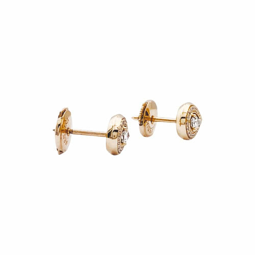 Boucles d'oreilles Messika Fiery - Boucles d’oreilles en or rose et diamants 58 Facettes 35341