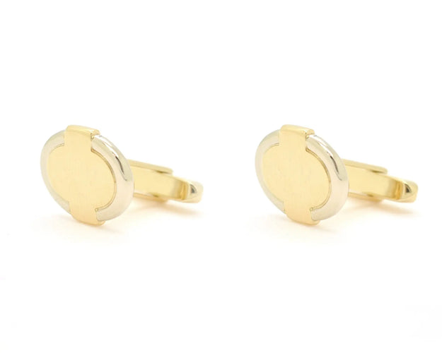 Boutons de manchette Bulgari - Boutons de manchette en or jaune 18 kt 58 Facettes 13055
