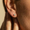 Bague Ohrstecker solitaires - Boucles d’oreilles en or jaune 14 carats et diamants 58 Facettes