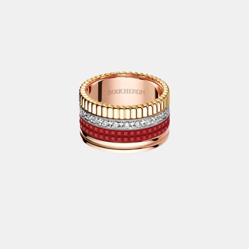 Bague Quatre Or Diamant 0.49ct