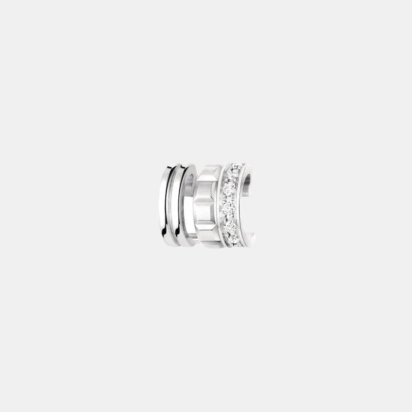 Boucles d'oreilles Quatre Or blanc Diamant 0.14ct