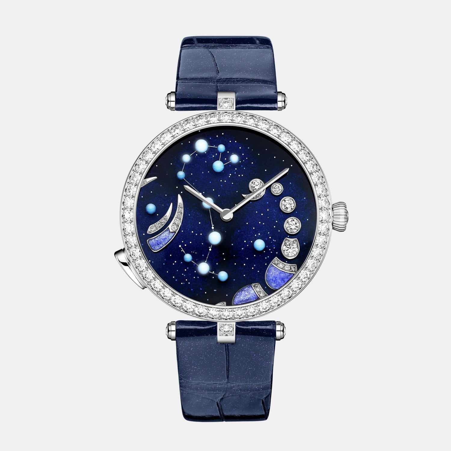 Montre Zodiaque Or blanc Diamant 6.78ct