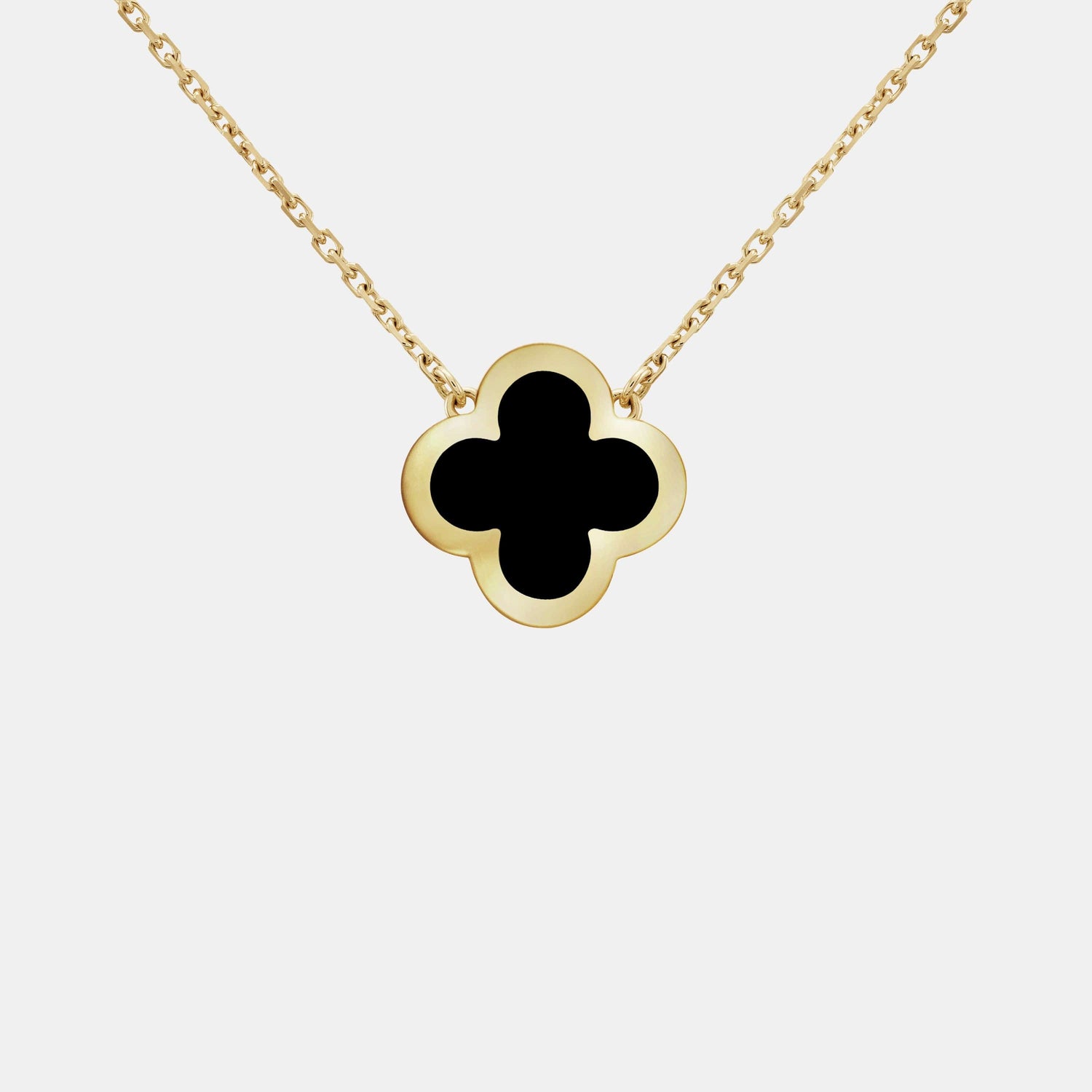 Pendentif Pure Alhambra Or jaune Onyx 