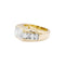 Bague 51 OJ Perrin - Bague en or jaune 750 et diamants 58 Facettes 35161