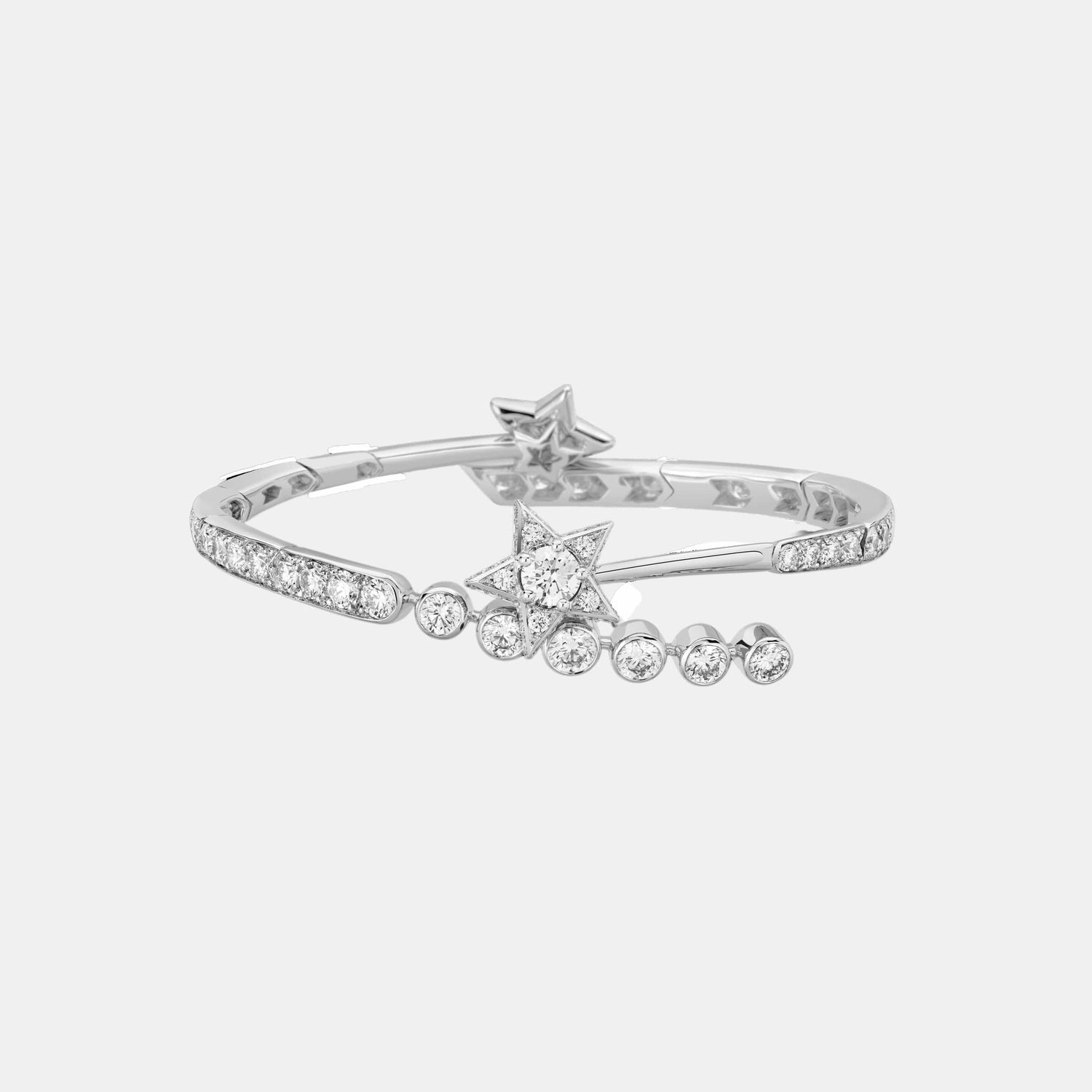 Bracelet Comète Or blanc Diamant
