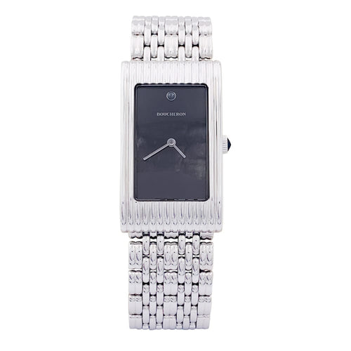 Montre Boucheron Reflet Large - Montre en acier 58 Facettes 33780