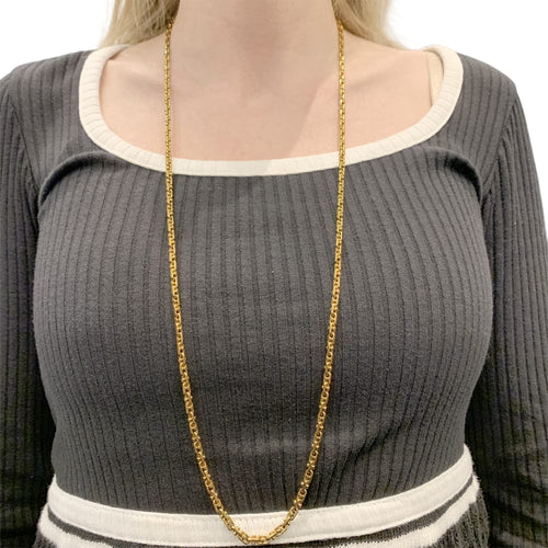 Collier Chaumet - Sautoir vintage en or jaune 750/000 58 Facettes 35320