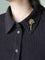 Broche Chaumet - Broche bouquet de fleurs en or jaune 18 carats 58 Facettes 1153.4