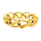 Bracelet Mellerio - Bracelet vintage à maillons torsadés en or jaune 18 carats 58 Facettes 35262