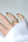 Bague 52 Van Cleef & Arpels - Bague jonc en or jaune et diamants 58 Facettes