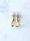 Boucles d'oreilles Boucles d'oreilles pendantes goutte en or jaune et citrine 58 Facettes