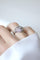 Bague 51.5 Bague dôme Art déco en platine et diamants 1,30 ct 58 Facettes