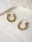 Boucles d'oreilles Boucles d’oreilles créoles savoyardes en or rose et jaune 18k 58 Facettes