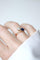 Bague 53 Bague Toi et Moi en or rose 18kt et platine, saphir et diamants 58 Facettes