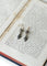 Boucles d'oreilles Boucles d'oreilles dormeuses anciennes en or jaune 18kt, argent et diamants 58 Facettes