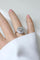 Bague 53 Bague Art Déco octogonale en platine et diamants 0,65 ct 58 Facettes