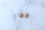 Boucles d'oreilles Boucles d’oreilles dormeuses en or jaune 18k, améthystes et diamants 58 Facettes