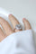 Bague 53 Bague Art Déco octogonale en platine et diamants 0,65 ct 58 Facettes