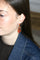 Boucles d'oreilles Boucles d’oreilles girandoles pendantes en or rose 18k et corail 58 Facettes