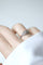 Bague 50 Bague bandeau Art Déco en platine et diamants 58 Facettes
