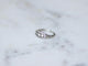 Bague 50 Bague bandeau Art Déco en platine et diamants 58 Facettes