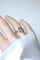 Bague 56.5 Bague Toi et Moi en or jaune 18k et platine, diamants 0,55 ct 58 Facettes