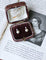 Boucles d'oreilles Boucles d’oreilles dormeuses perles mabé et saphirs blancs en or jaune 18k 58 Facettes