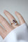 Bague 56 Bague Duchesse Belle Époque en or jaune 18k, platine, rubis et diamants 58 Facettes