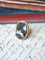 Bague 60.5 Chevalière ancienne - Bague en or jaune 18 kt avec camée sardonyx 58 Facettes