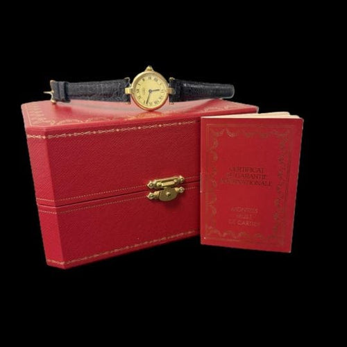 Montre Cartier Montre Must De Cartier Vermeil 58 Facettes MT41241