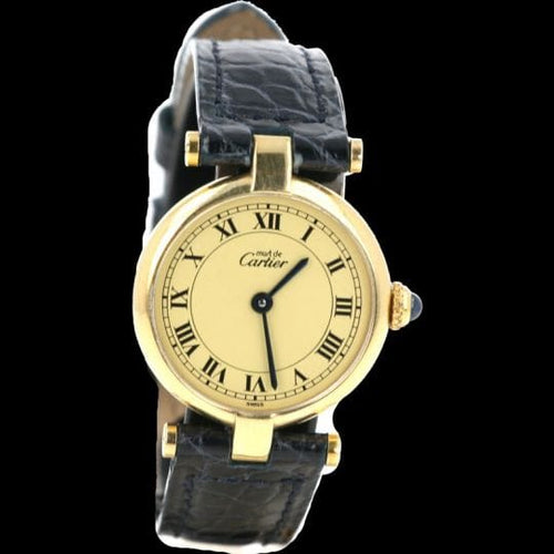 Montre Cartier Montre Must De Cartier Vermeil 58 Facettes MT41241