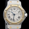 Montre Cartier Montre Santos Ronde Octagon Or Jaune 18K Et Acier 58 Facettes MT45177