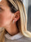 Boucles d'oreilles Boucle d’oreille - Pendante en or rose 14K, perles et diamants 58 Facettes