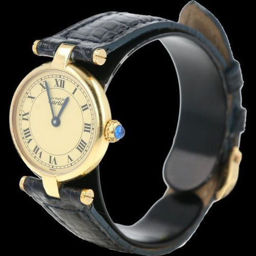 Montre Cartier Montre Must De Cartier Vermeil 58 Facettes MT41241
