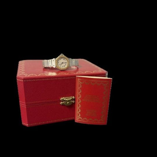 Montre Cartier Montre Santos Ronde Octagon Or Jaune 18K Et Acier 58 Facettes MT45177